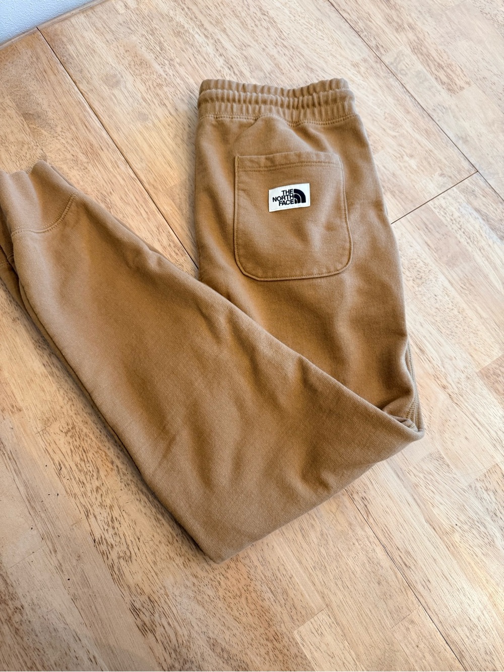 The North Face Men's Tan Fleece Joggers M
